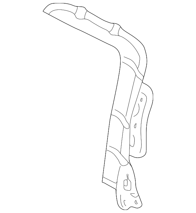 71013-02050 Деталь SEAT BACK FRAME, RIGHT