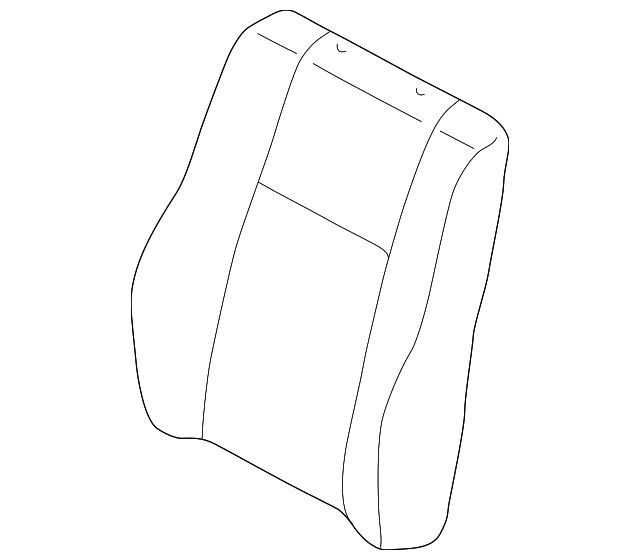 71073-02130-B0 Деталь SEAT BACK COVER, RIGHT