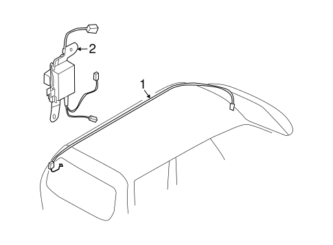 Forester ANTENNA & RADIO