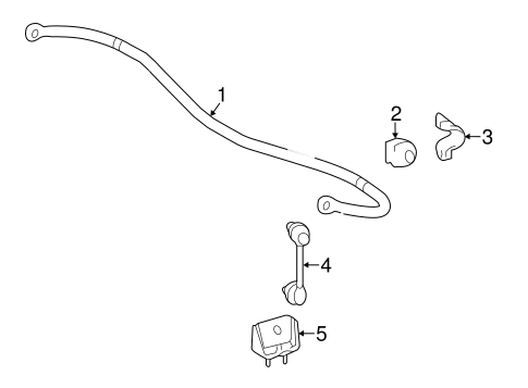 Highlander STABILIZER BAR & COMPONENTS