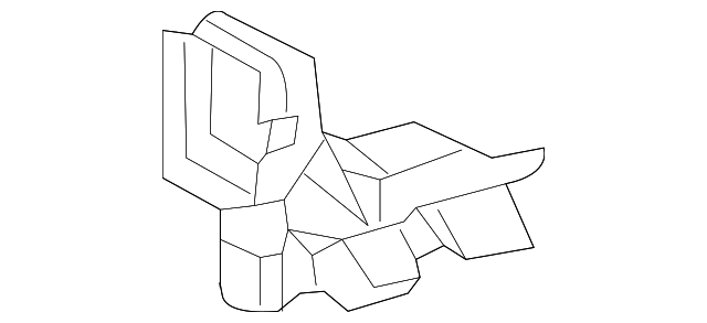 68103147AA Деталь LOWER DUCT, RIGHT