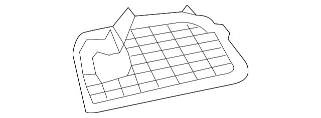 1YE471X9AC Деталь AIR VENT GRILLE, LEFT