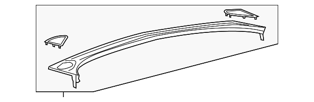 1UY24DX9AB Деталь DEFROSTER GRILLE