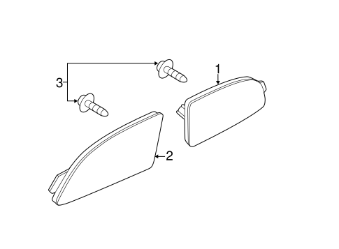 2 REAR REFLECTOR