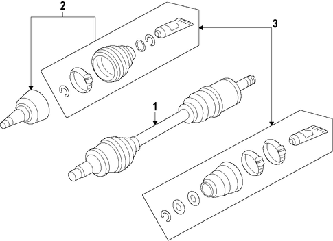 Cooper AXLE SHAFTS & JOINTS
