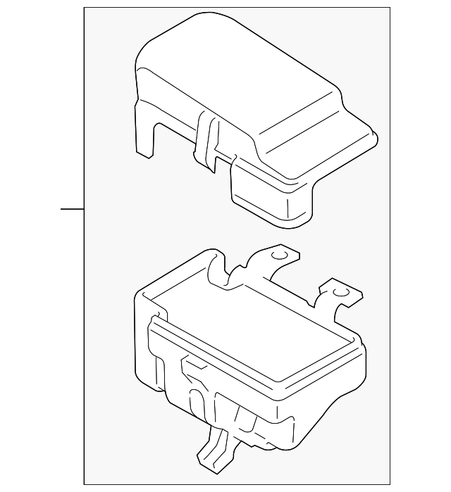 GR6E67010G Деталь FUSE & RELAY BOX