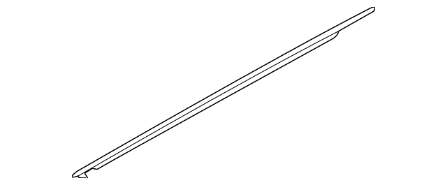 83210-4D001 Деталь BELT MOLDING, LEFT
