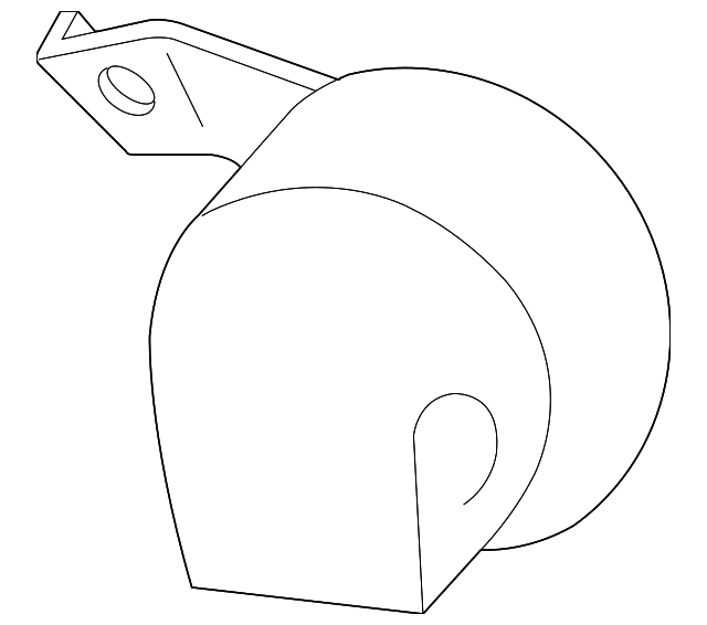 25891623 Деталь HIGH NOTE HORN