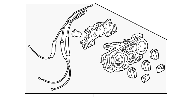19317244 Деталь HEATER CONTROL