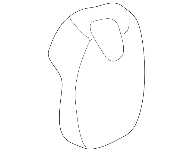 B25D-57-631-80 Деталь ANCHOR COVER, RIGHT