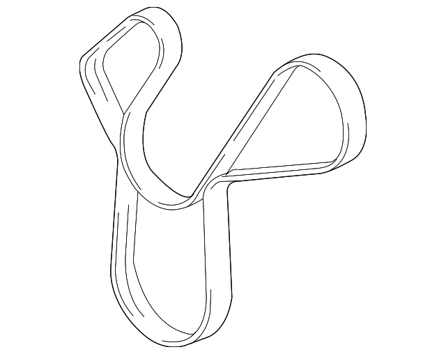 12637321 Деталь DRIVE BELT