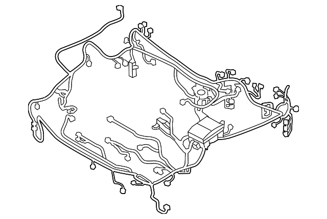 8501C020 Деталь WIRE HARNESS
