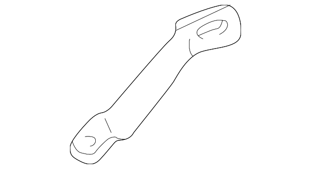 15653993 BUMPER BRACE, LEFT