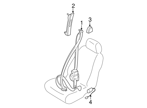 Maxima FRONT SEAT BELTS