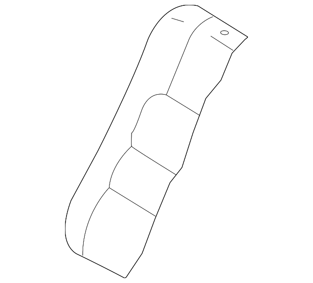 GP9A88401B02 Деталь SEAT BACK COVER