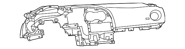 5NS60LV5AA Деталь INSTRUMENT PANEL, RIGHT