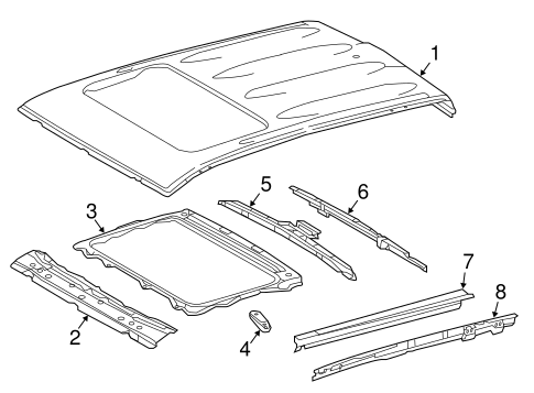 Tacoma ROOF & COMPONENTS 2