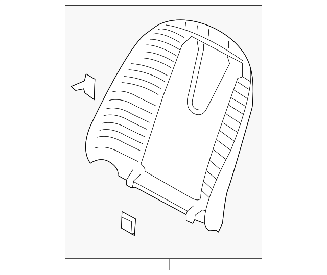88390-2V000-RY SEAT BACK PANEL