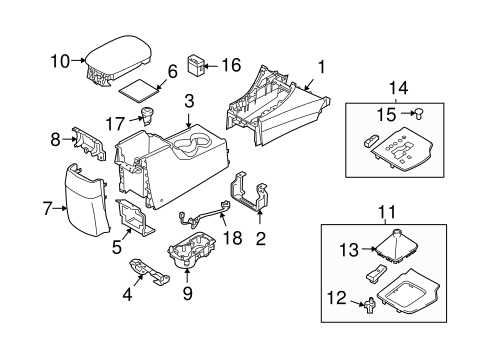 Sonata CENTER CONSOLE