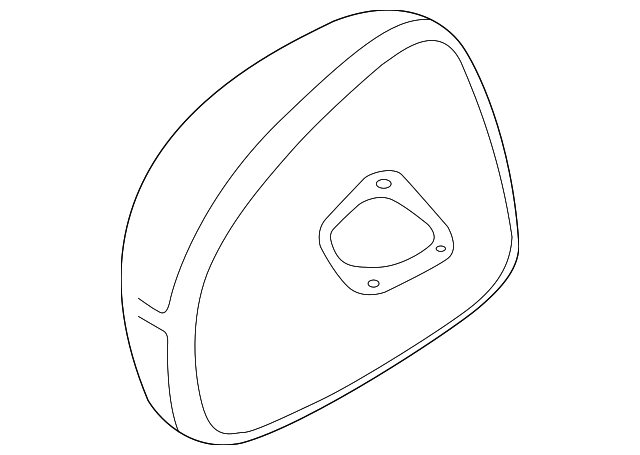 8J0-857-502-A-GRU Деталь MIRROR HOUSING, RIGHT