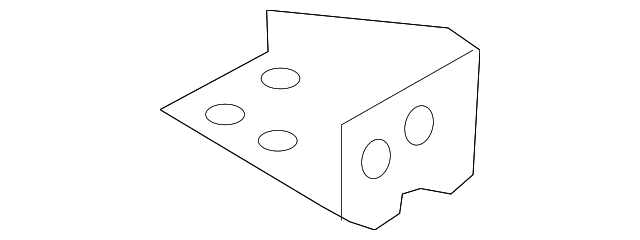 420-810-863-A Деталь LOWER QTR PANEL SUPPORT BRACKET, LEFT