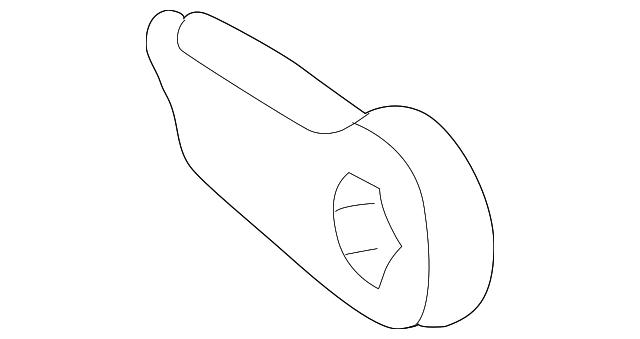 F57Z5B328A Деталь TORSION BAR ADJUSTER, RIGHT