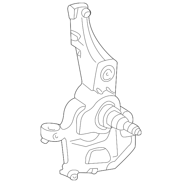 5L5Z-3106-BA KNUCKLE, LEFT