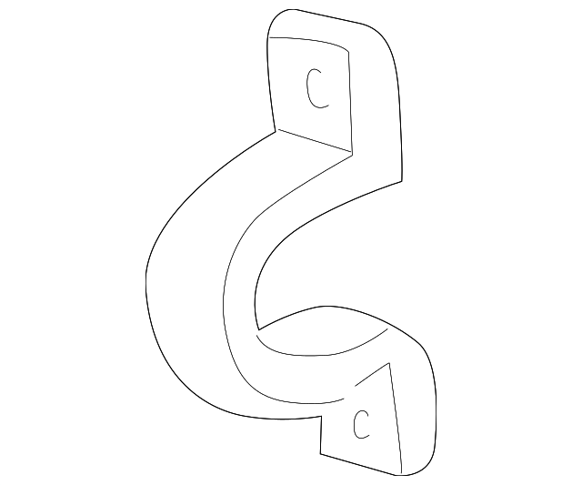 F67Z5486AA Деталь INSULATOR BRACKET