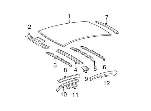 Camry ROOF & COMPONENTS 2