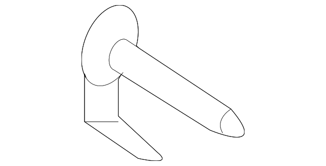 -W712459-S439 Деталь SHOCK BOLT, LEFT