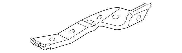 BP4K61273E Деталь LOWER DUCT, LEFT