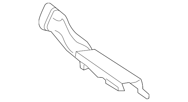 BP4K-61-157B Деталь HEATER DUCT, RIGHT