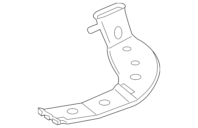 BP4K61272E Деталь LOWER DUCT, RIGHT