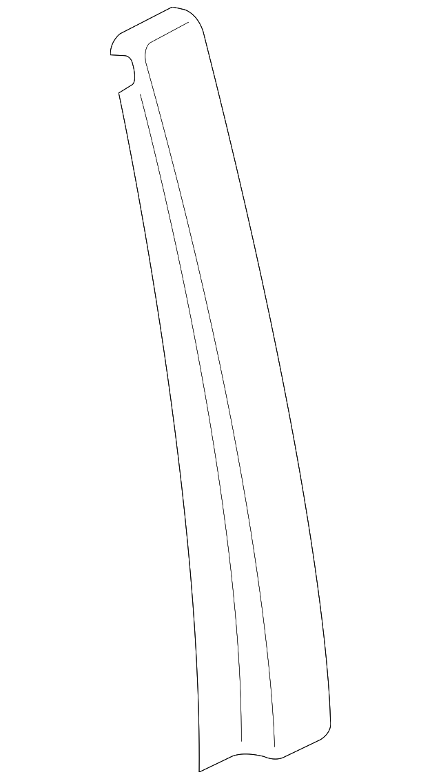 0K552-58982 Деталь APPLIQUE, RIGHT