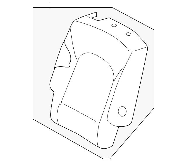 89400-B8340-ZZD SEAT BACK ASSY