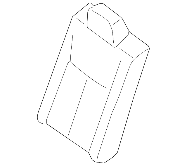 88611-3SA1A Деталь SEAT BACK PAD