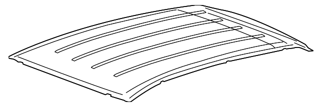 7T4Z-7850202-A Деталь ROOF PANEL