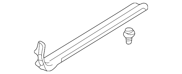 MR776927 SILL PLATE, RIGHT