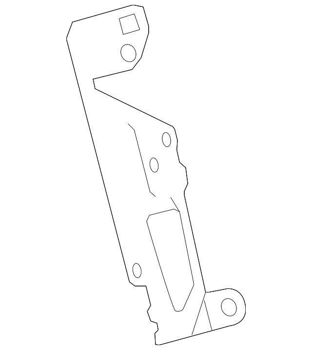86211-42070 Деталь NAV SYSTEM KIT MOUNT BRACKET, RIGHT