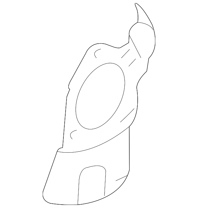 25948604 SPLASH SHIELD, LEFT