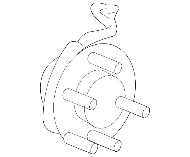 89060208 HUB & BEARING, RIGHT