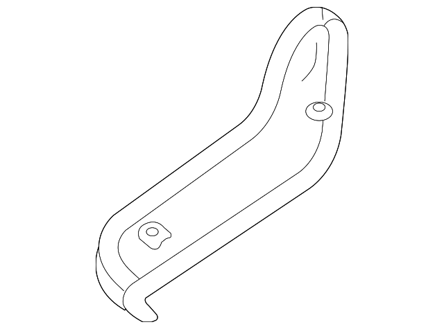 EF93881H1A66 Деталь SIDE COVER, RIGHT