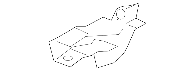 5142532AA Деталь INNER SUPPORT, RIGHT
