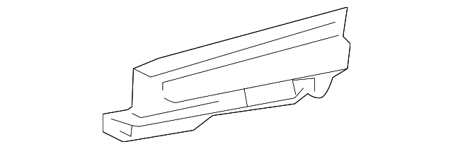 5142536AA Деталь COVER, RIGHT