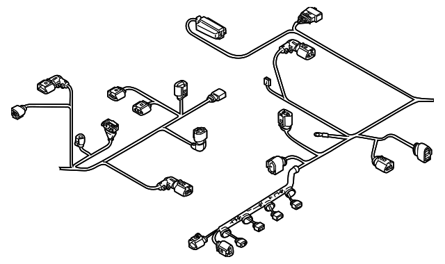 06J-972-619-N Деталь ENGINE HARNESS