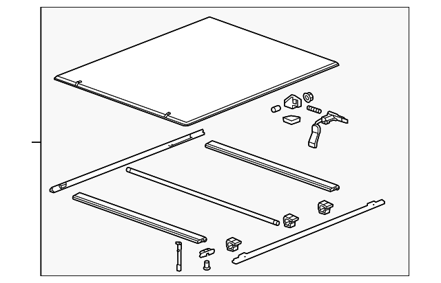 22772366 Деталь TONNEAU COVER