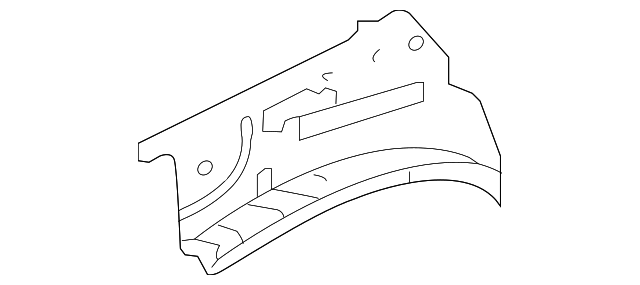 68002032AA Деталь INNER RAIL, RIGHT
