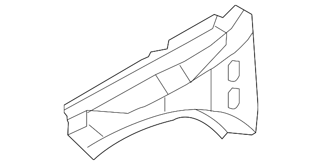 68002036AD Деталь UPPER RAIL, RIGHT