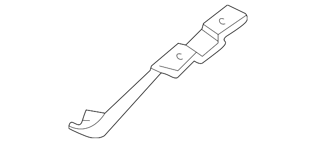 85271-0W000 Деталь BUMPER COVER STAY, LEFT