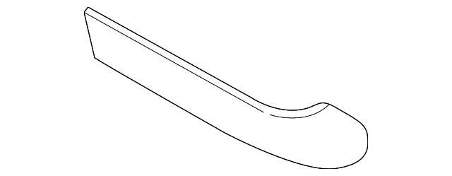 H5025-0W026 Деталь SIDE COVER, LEFT